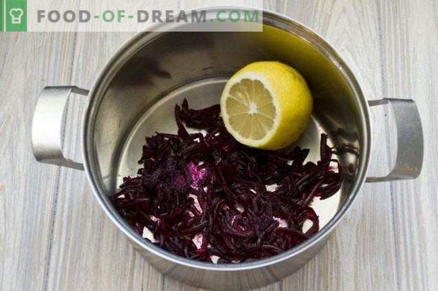 Beet cooler with sausage