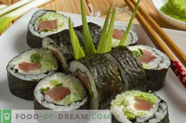 Sushi Maki with Red Fish