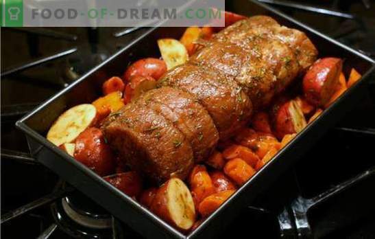 Pork with vegetables in the oven - always delicious! How to cook pork with vegetables in the oven - simple and festive recipes