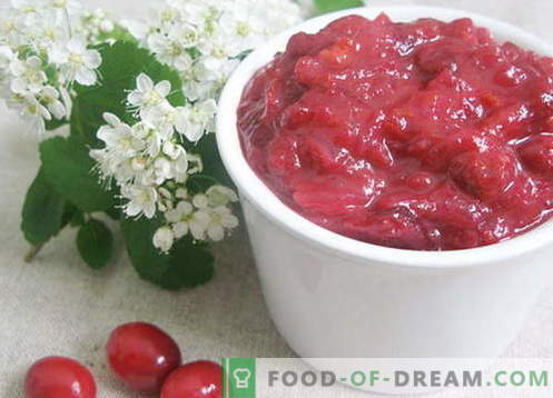 Cranberry sauce - the best recipes. How to properly and tasty cook cranberry sauce.