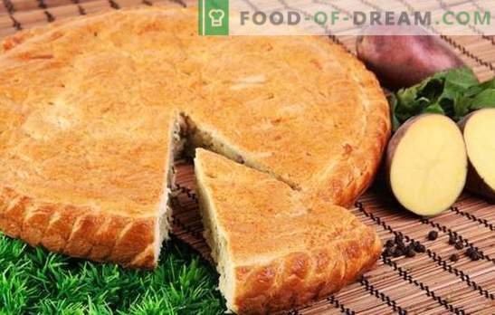 Potato pies on kefir is an Ossetian equivalent! Meat, fish, or vegetables - in the recipes of potato pies on kefir