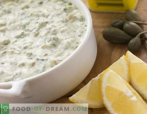 Tartar sauce - the best recipes. How to properly and deliciously prepare tartar sauce.