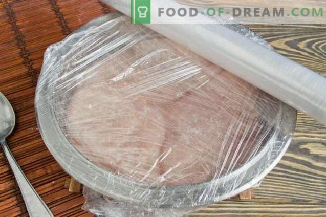 Dried chicken breast at home