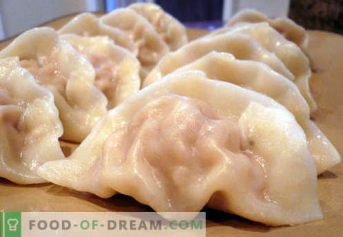 Dumplings on kefir - the best recipes. How to properly and tasty cook dumplings on kefir at home.