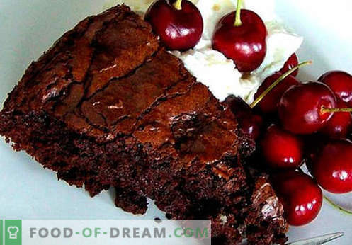 Chocolate cake - the best recipes. How to quickly and tasty cook a chocolate cake.