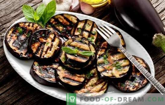How to cook eggplants in a pan tasty and quickly. Eggplant dishes in a pan with cheese, herbs and vegetables