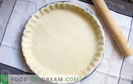 Shortcake pastry dough - recipes for good baking! Shortbread dough recipes for pies: on sour cream, beer, mayonnaise