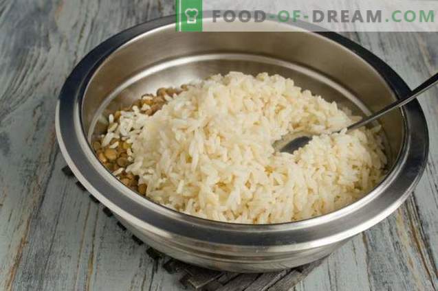 Mudjadara - rice with lentils