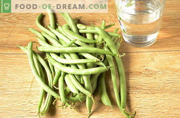 How to freeze green beans for the winter