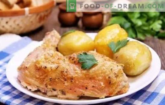 Chicken legs in mayonnaise - a ruddy crust guaranteed. Simple recipes of fried, baked, stuffed chicken legs with mayonnaise