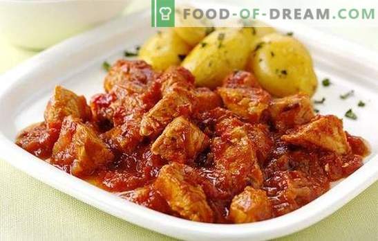 Multicooker stew is one of the favorite recipes. Dishes from beef, pork, chicken, rabbit: simmer meat in a slow cooker