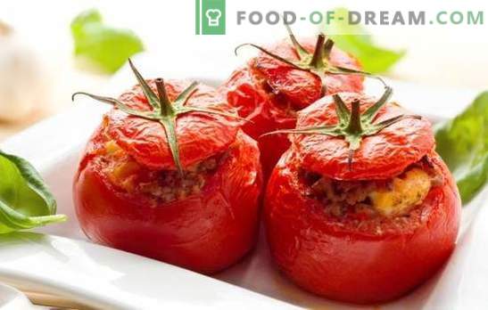 Tomatoes with cheese and garlic are descendants of Italian kaperze! The best recipes of tomatoes from cheese and garlic