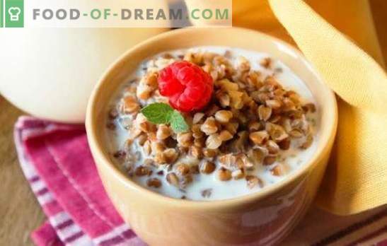 Buckwheat with milk - the best and proven recipes for tasty and nourishing porridge. How to cook buckwheat in milk