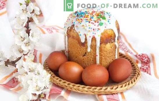 Kulichi on yeast - preparing for a bright holiday. Recipes homemade Easter cakes with yeast with candied fruit, cottage cheese and other