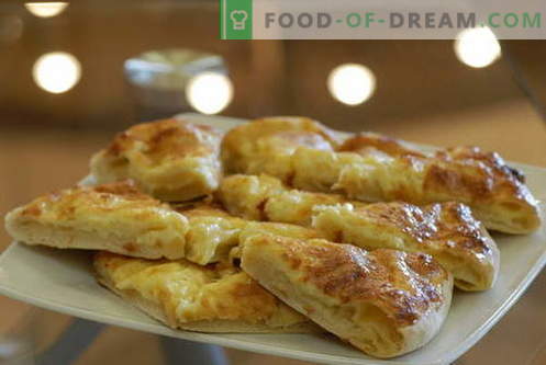 Khachapuri - the best recipes. How to properly and tasty cook khachapuri.