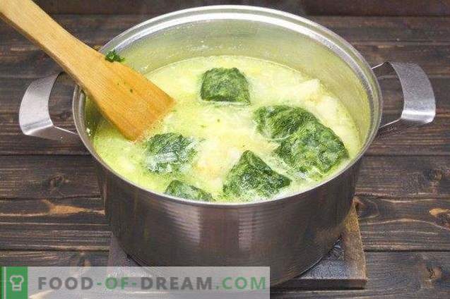 Spinach-Coconut Cream Soup