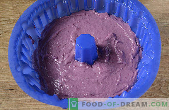 Pie for jam: a variation on the theme of lean muffins with coconut milk. Author's step by step photo-recipe for a simple cake for jam