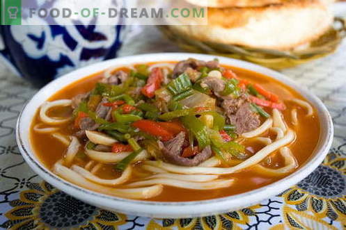Lagman - the best recipes. How to properly and tasty cook lagman.