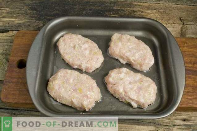 Meat patties with bran and sweet pepper