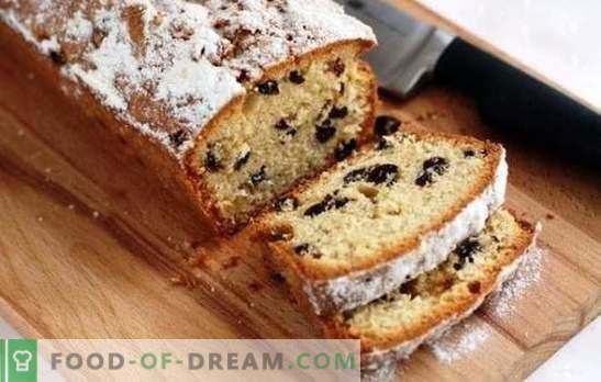 The perfect cake with raisins: a recipe according to GOST or home baking? Cupcake 