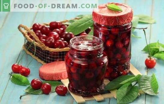 Tasty and fragrant canned sweet cherry for the winter. The best recipes for preserving cherries for all
