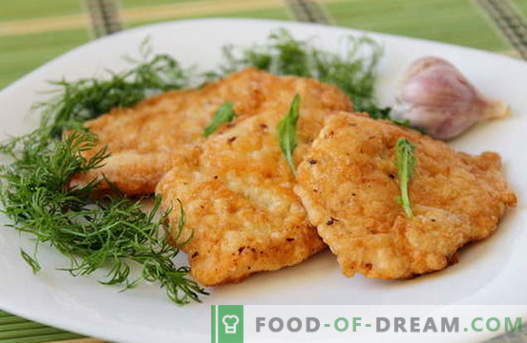 Chicken chops are the best recipes. How to properly and tasty cook chicken chops.