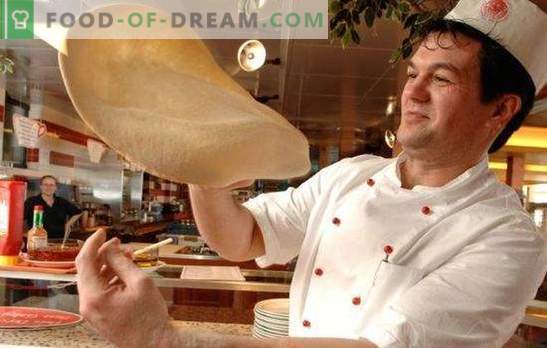 Pizza dough like in a pizzeria is a delicate thing, loves men's hands! Features of pizza dough from pizzeria and the secrets of its strength