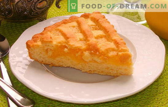 Sandy lemon pie - no one has yet been able to resist! Recipes sandy lemon pies for home tea