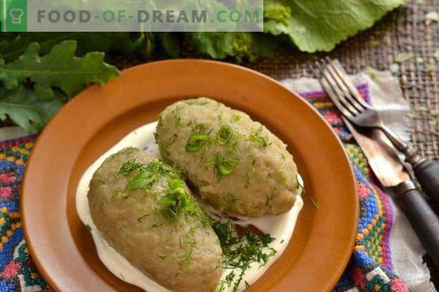 Potato dumplings with meat