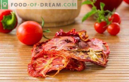 How to prepare dried tomatoes: all ways. Interesting recipes with dried tomatoes