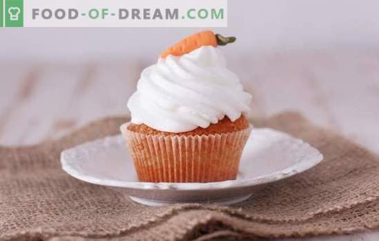 Carrot muffins - tasty and healthy pastries. A selection of the best recipes for carrot muffins, sweet and savory