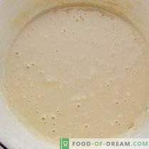 Pancakes on yeast dough