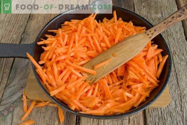 Curd cheesecakes with carrots
