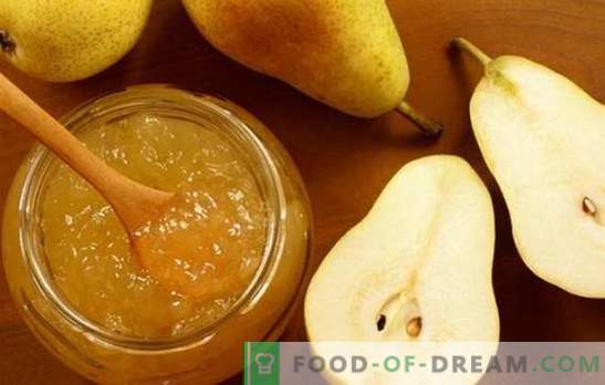 New and traditional recipes for pear jelly. Delicious pear jelly with gelatin for the winter, without sugar, original desserts with an unusual taste