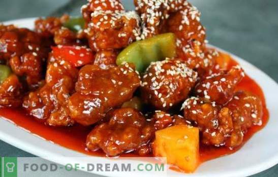Korean Pork - proven recipes for those who like spicy food. Any side dish is good with Korean pork