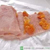 Pain de viande de porc aux abricots secs