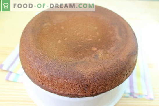 Cake in a slow cooker - a delicate dessert: a recipe with a photo. Step by step description of cooking cake in a slow cooker: chocolate sponge cake