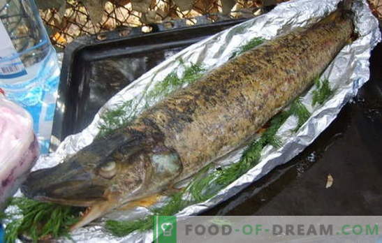 Pike in the oven in foil is a royal dish. How to cook pike in the oven in foil: with sour cream, mushrooms, vegetables