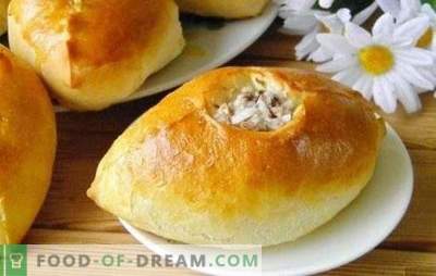 Patties with minced meat and rice - nourishing, tasty, home-style! Cooking baked, fried and puff pastries with minced meat and rice