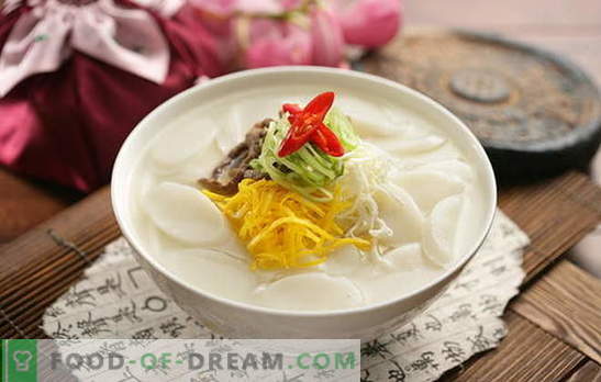 Korean soup - fragrant, hot and mighty! Korean soups recipes: with daikon, seafood, noodles, cabbage, tofu