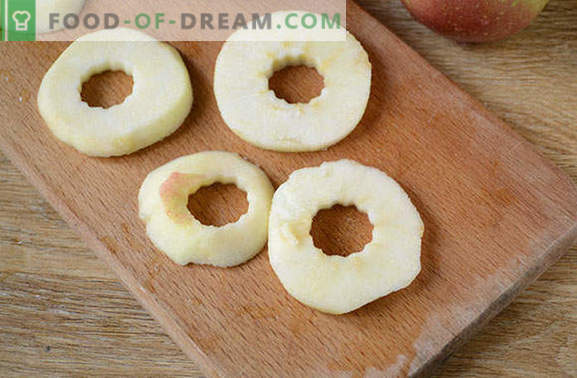 Delicious apple donuts in 20 minutes. Original delicacy for children and adults