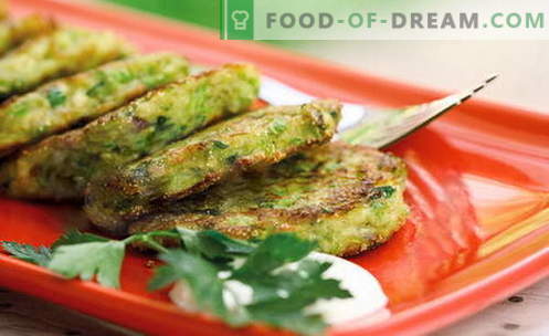 Zucchini fritters are the best recipes. How to properly and tasty cook fritters of zucchini.