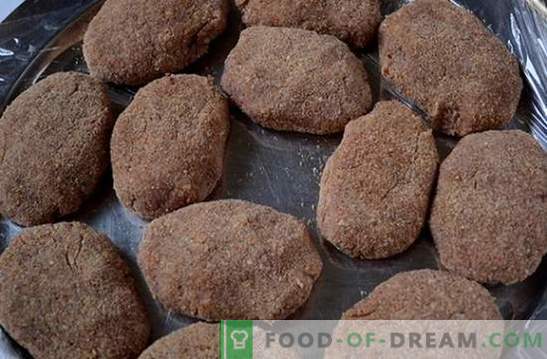 How to freeze beef patties with chicken: useful preparations for future use. Step-by-step photo-recipe of meatballs-semi-finished products: from mincemeat to freezer