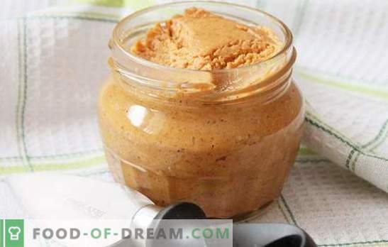 Peanut butter at home - cook without chemicals! Recipes homemade peanut butter with sugar, honey, cocoa, nuts