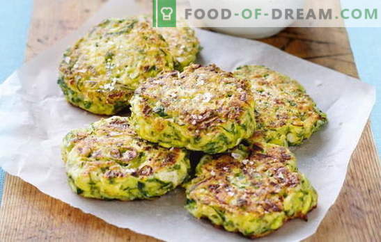 Zucchini cutlets - lightness and taste of summer vegetables. Various recipes for zucchini cutlets: with oatmeal, chicken, fish, meat