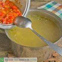 Супа с макаронени изделия и зеленчуци - бързо, здраво и вкусно
