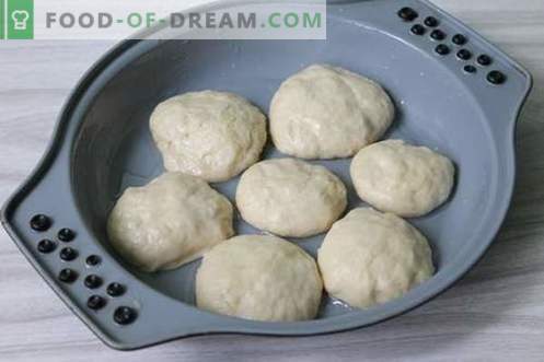 Dumplings with garlic - the best serve for borsch or soup!
