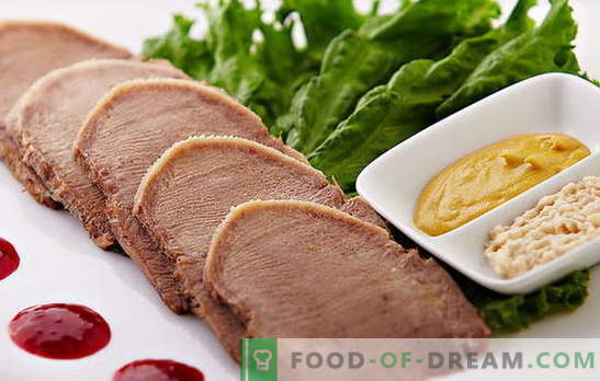Cook beef tongue: juicy, tasty and according to all the rules! But how much time to cook beef tongue and how to do it?