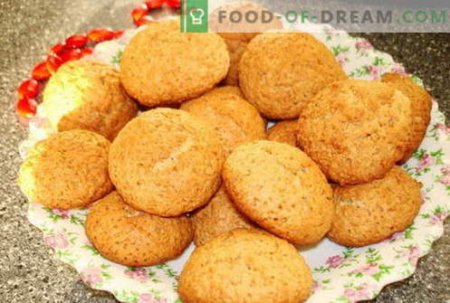 Oatmeal cookies - the best recipes. How to cook oatmeal cookies.