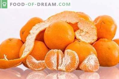 Mandarins: health benefits and harm